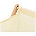 Portabiancheria In Legno Di Cedro E Tessuto Beige 42x41x64 Cm - Foto miniatura 5