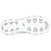 D'lites Fresh Start 11931-wsl, Donna, Bianco, Sneakers, Numero: 38 Eu - Foto miniatura 8