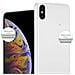 Custodia Compatibile Con Apple Iphone Xs Max In Argento Metallo - Hard Case Coperchio Protettivo In Look Metallico Contro I Graffi E Gli Urti - Foto miniatura 5