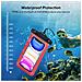 Custodia Impermeabile Compatibile Con Huawei P10 Lite Certificato Ipx8 Waterproof Case Cover Impermeabile (rosso)  - Foto miniatura 5