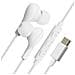 Auricolari Cavo Usb-c In-earphone Telecomando Magnetici Bianco - Foto miniatura 1