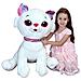 Gatto Peluche Bianco 60 Cm - Foto miniatura 1
