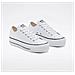 Scarpe Chuck Taylor All Star Lift Clean Leather Ox Taglia 36.5 Codice 561680c Bianco - Foto miniatura 15