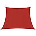 Vela Parasole 160 g / m² Rossa 3/4x2 m in HDPE - Foto miniatura 1