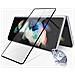 Vetro Temperato Samsung Galaxy Z Fold 3 9h Anti-tracce Extra-sottile Nero - Foto miniatura 2