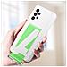 Cover Originale Galaxy A53 5g Silicone Morbido Cinturino Verde - Bianca - Foto miniatura 3