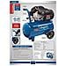 Compressore Aria 50lt Lubrificato Portatile Bicilindrico V 8bar Hc52dc - Foto miniatura 4