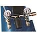 Compressore Aria 50lt Lubrificato Portatile Bicilindrico V 8bar Hc52dc - Foto miniatura 8