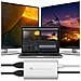 Cadpdl2hdmi 0,26 M Usb Tipo-c 2 X Hdmi Adattatore Grafico - Argento - Foto miniatura 5