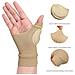 Guanti Compressivi Con Supporto Per Polso E Pollice 1 Paio Beige - Foto miniatura 4