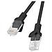 Cavo Di Rete Ethernet Utp Cat. 6 Nero 25cm - Foto miniatura 8