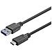 Prousbcamm5 Cavo Usb 5 M Usb 3.2 Gen 1 [3.1 Gen 1] Usb C Usb A Nero (usb-c Male - A Male Cable 5m - Black - War - Foto miniatura 3