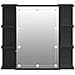Mobile A Specchio Con Led Nero 70x16,5x60 Cm - Foto miniatura 10