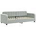 Letto Da Giorno Grigio Chiaro 80x200 Cm In Velluto - Foto miniatura 1