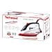 Ferro da Stiro TFV-2405C Ferro a vapore Piastra in Ceramica 2400 W Nero / Rosso / Bianco - Foto miniatura 1