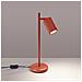 Lampada Da Tavolo Karbon Rosso Ocra Sl. 1643 - Minimalista Lampada Da Scrivania Ocra Rossa 43x14.5x19.5 Cm - Foto miniatura 3