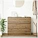 Credenza Rovere Artigianale 100x35x76 cm in Legno Multistrato - Foto miniatura 4