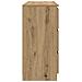 Credenza Rovere Artigianale 100x35x76 cm in Legno Multistrato - Foto miniatura 5