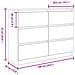 Credenza Rovere Artigianale 100x35x76 cm in Legno Multistrato - Foto miniatura 9