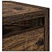 Comodino a Muro Rovere Fumo 38x34x40 cm - Foto miniatura 5