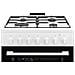 Cucina LKK620010W con 4 Zone Cottura a Gas Forno Elettrico Capacità 57 L Colore Bianco Classe A - Foto miniatura 4