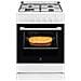 Cucina LKK620010W con 4 Zone Cottura a Gas Forno Elettrico Capacità 57 L Colore Bianco Classe A - Foto miniatura 3