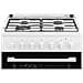 Cucina LKK620010W con 4 Zone Cottura a Gas Forno Elettrico Capacità 57 L Colore Bianco Classe A - Foto miniatura 5