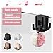 Ganci In Silicone Per Box Doccia, Ganci Da Appendere Sopra La Porta Per Il Bagno Black - Foto miniatura 2
