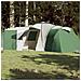 Tenda da Campeggio a Cupola per 12 Persone Verde Impermeabile - Foto miniatura 1
