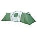 Tenda da Campeggio a Cupola per 12 Persone Verde Impermeabile - Foto miniatura 4