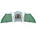 Tenda da Campeggio a Cupola per 12 Persone Verde Impermeabile - Foto miniatura 6