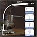 Lampada Da Tavolo A Led Dimmerabile - Lampada A Morsetto Illuminante Da 11 W Per Ufficio E Soggiorno - Foto miniatura 4
