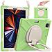 Custodia Per Ipad Air 5/air 4 10.9” Con Supporto E Tracolla Verde - Foto miniatura 1