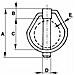 Spina Scatto Ovale Ø6x54mm Confezione Da 100 Pezzi - Foto miniatura 2