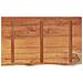 Piano Bagno 110x60x3,8 cm Rettangolare Legno Massello di Acacia - Foto miniatura 5