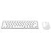 P013-LK-8955-WW tastiera Mouse incluso Ufficio RF senza fili + Bluetooth QWERTY Italiano Bianco - Foto miniatura 3