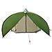 Tenda Teepee con tetto Verde e Grigio 600 x 600 x 347 cm - Foto miniatura 5