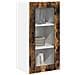 Pensile cucina con porta 2 pcs Rovere fumé 40 x 31 x 80 cm - Foto miniatura 3