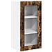 Pensile cucina con porta 2 pcs Rovere fumé 40 x 31 x 80 cm - Foto miniatura 6