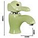 Rubinetto per lavabo da bagno, Blackswan, tipo M289 Elephant, modello verde, misura 16 cm - Foto miniatura 3