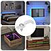 Clip per Striscia LED 12 pcs Trasparente 23,8 x 7,3 x 4,3 mm - Foto miniatura 2