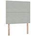 Letto con contenitore e materasso Grigio chiaro 90 x 190 cm - Foto miniatura 9