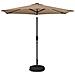 Parasol da Giardino con Luci LED 270 x 270 cm Poliestere - Foto miniatura 1