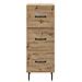 Mobile con Cassetti Rovere Artigianale 33 x 34,5 x 89,5 cm - Foto miniatura 4