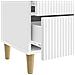 Armadio da Notte 2 pcs Bianco Lucido 43 x 34,5 x 48 cm - Foto miniatura 9