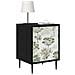 Armadio da Notte GOTHA 2 pz Rovere Nero 36 x 33 x 51 cm - Foto miniatura 3