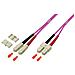 ILWL D5-B-030 / OM4 - Cavo Fibra Ottica SC / SC 50/125 Multimodale 3m OM4 - Foto miniatura 1