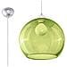 Ball - Lampadario A Sospensione In Vetro, Colore: Verde Cromato - Foto miniatura 8