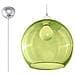 Ball - Lampadario A Sospensione In Vetro, Colore: Verde Cromato - Foto miniatura 4