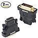 Dvi A Hdmi Bidirezionale Dvi (dvi-d) Al Maschio Di Hdmi Alladattatore Femminile Con Dorato Cord 2 Pack - Foto miniatura 1